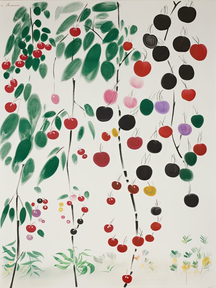 Strawberry Fruit Drawing 4