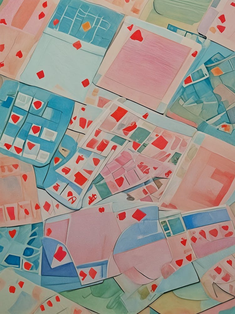 Abstract Playing Cards