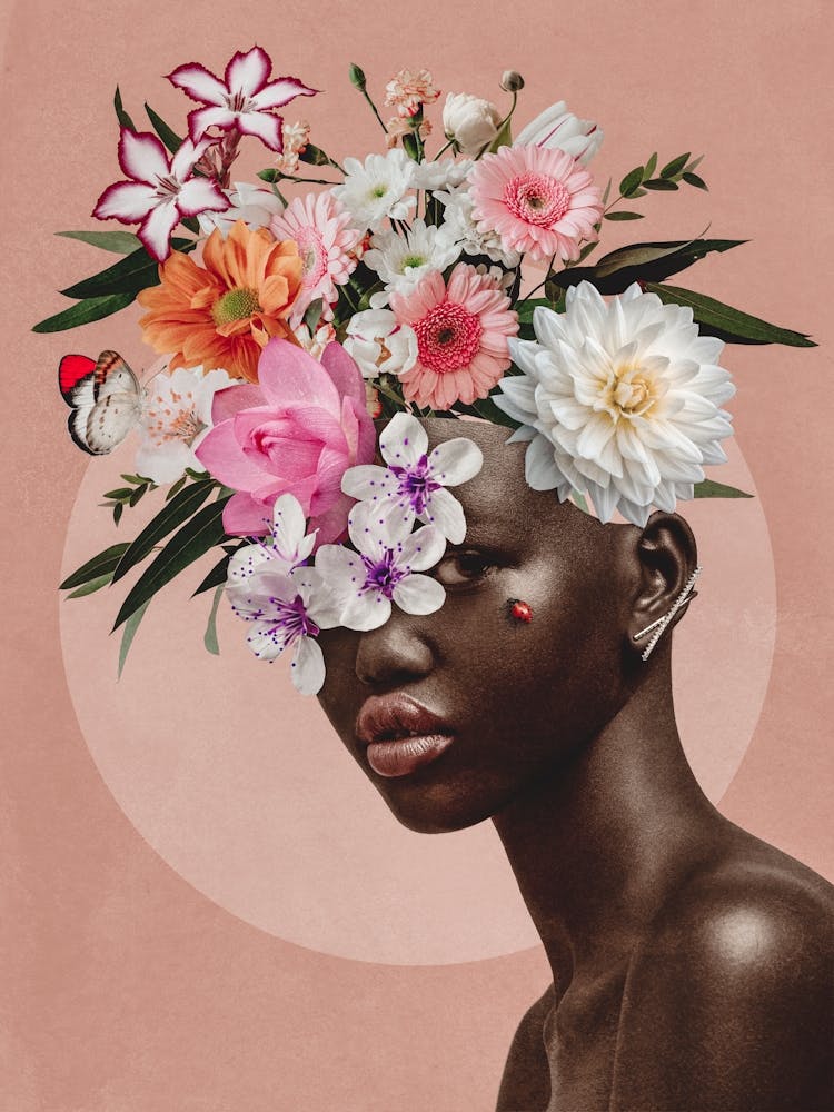 The Queen with a Garden on Her Head