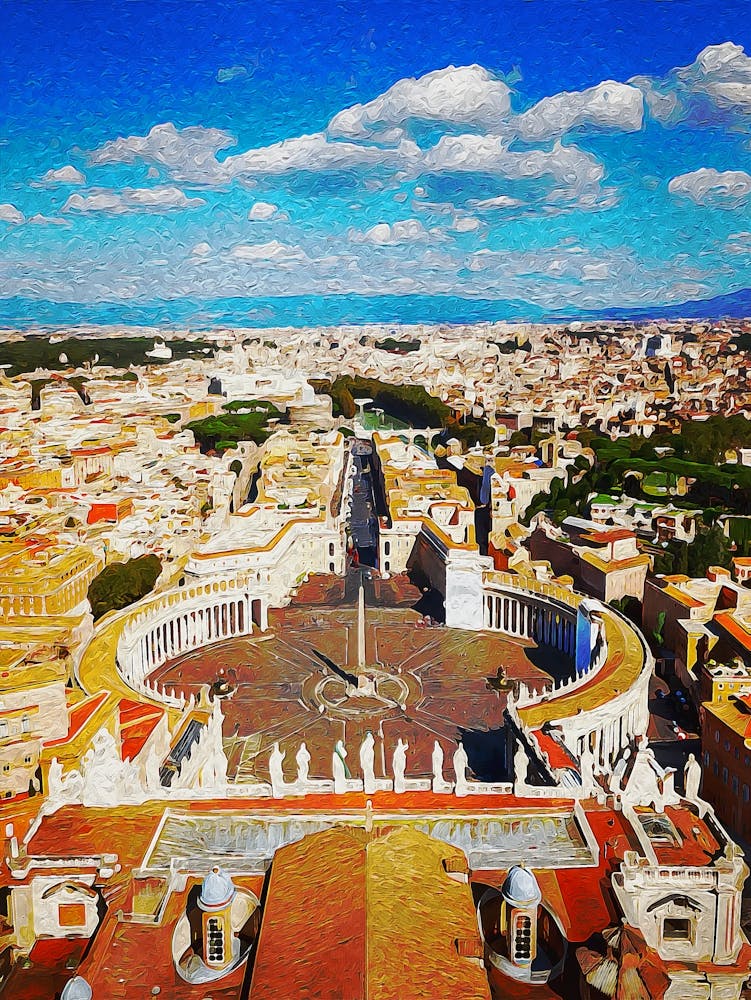 Saint Peters Square, Rome