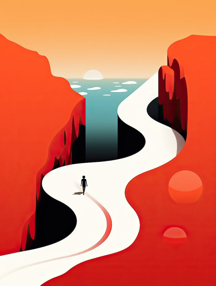 Captivating Womanhood: Minimalist Artistic Vibes