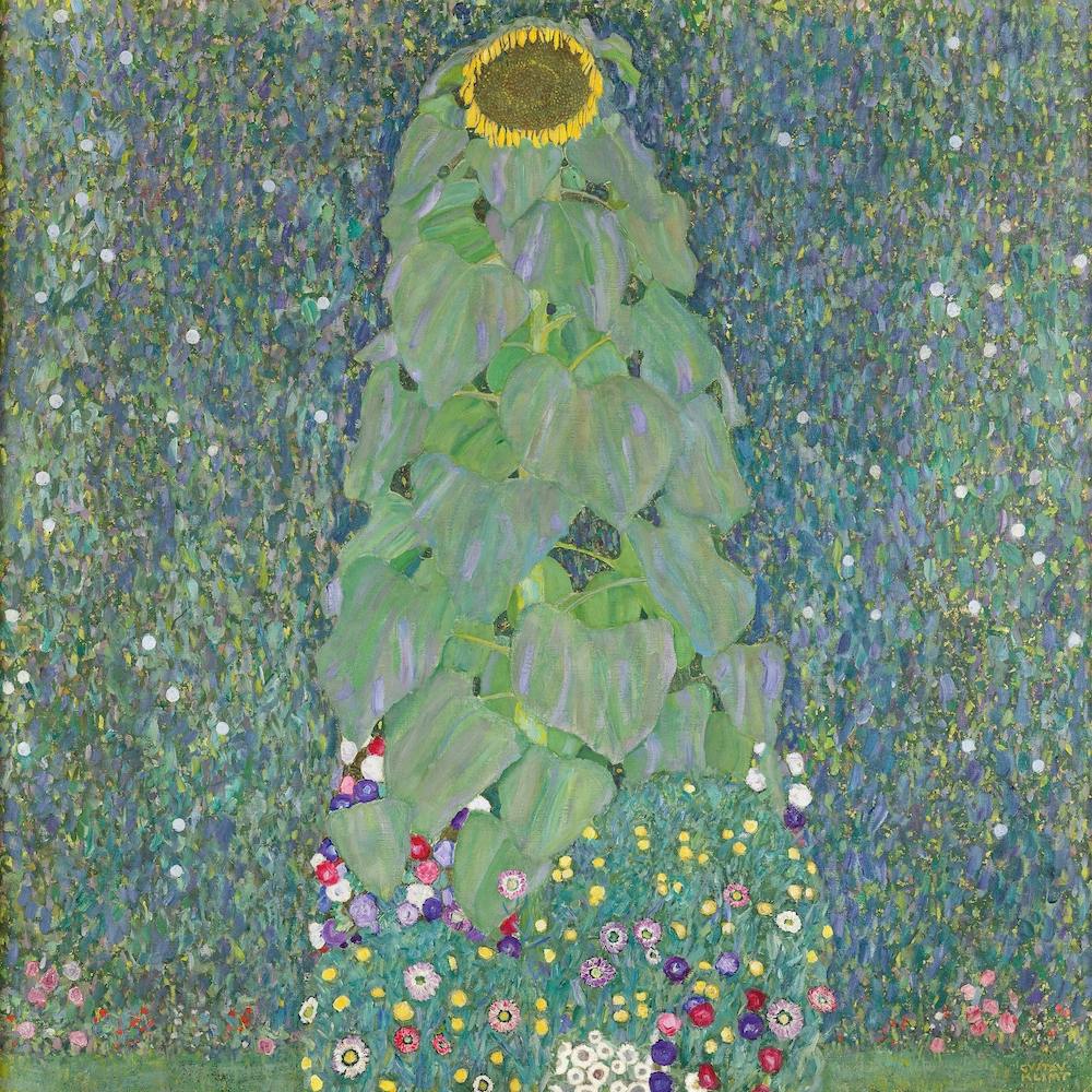 Sunflowers, Gustav Klimt