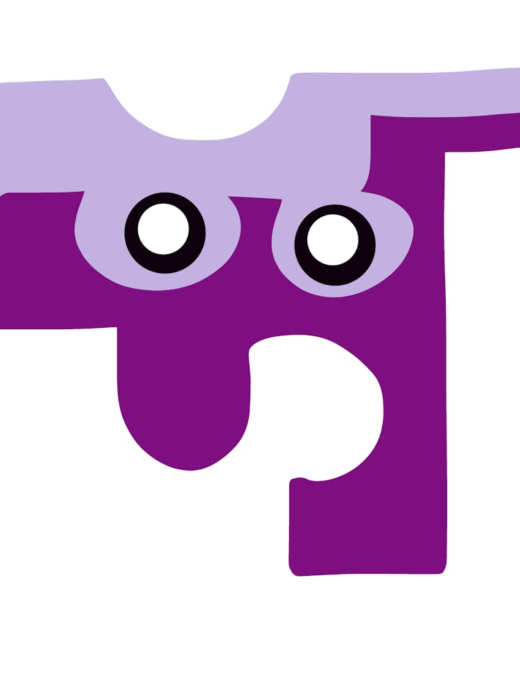Purple Puzzle Friend
