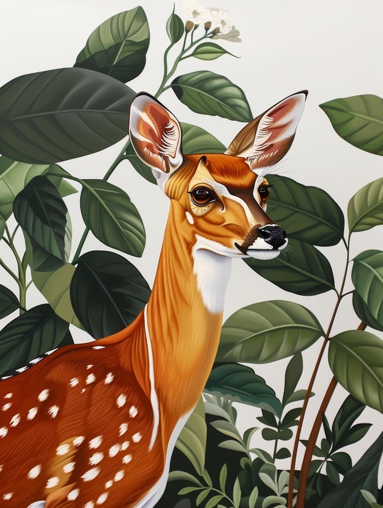 Deer In The Forest 16
