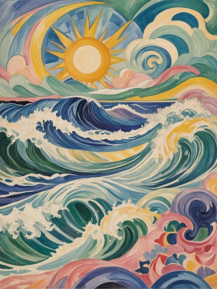 Rainbow Ocean Sunrise no2