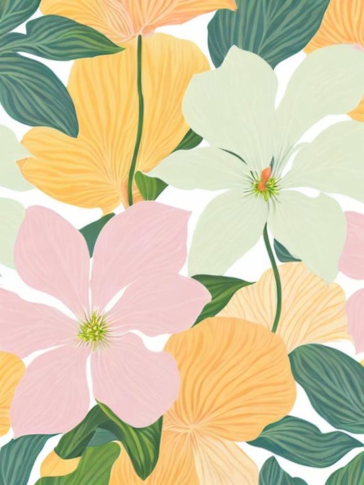 Anthurium Pastel Floral 2 Flower