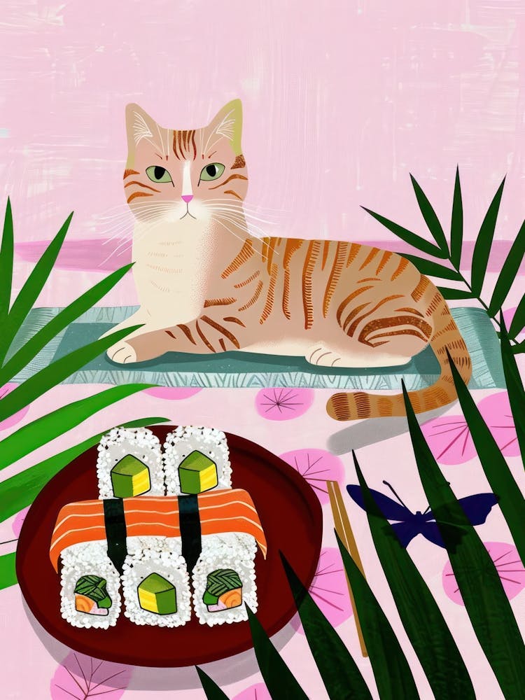 Cat And Sushi 1