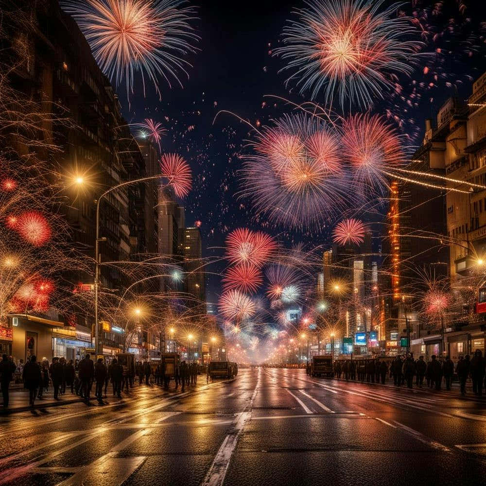New Year'S Eve Fireworks
