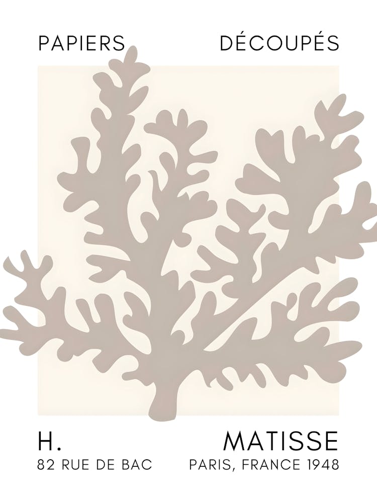 Henri Matisse Coral Reef 3
