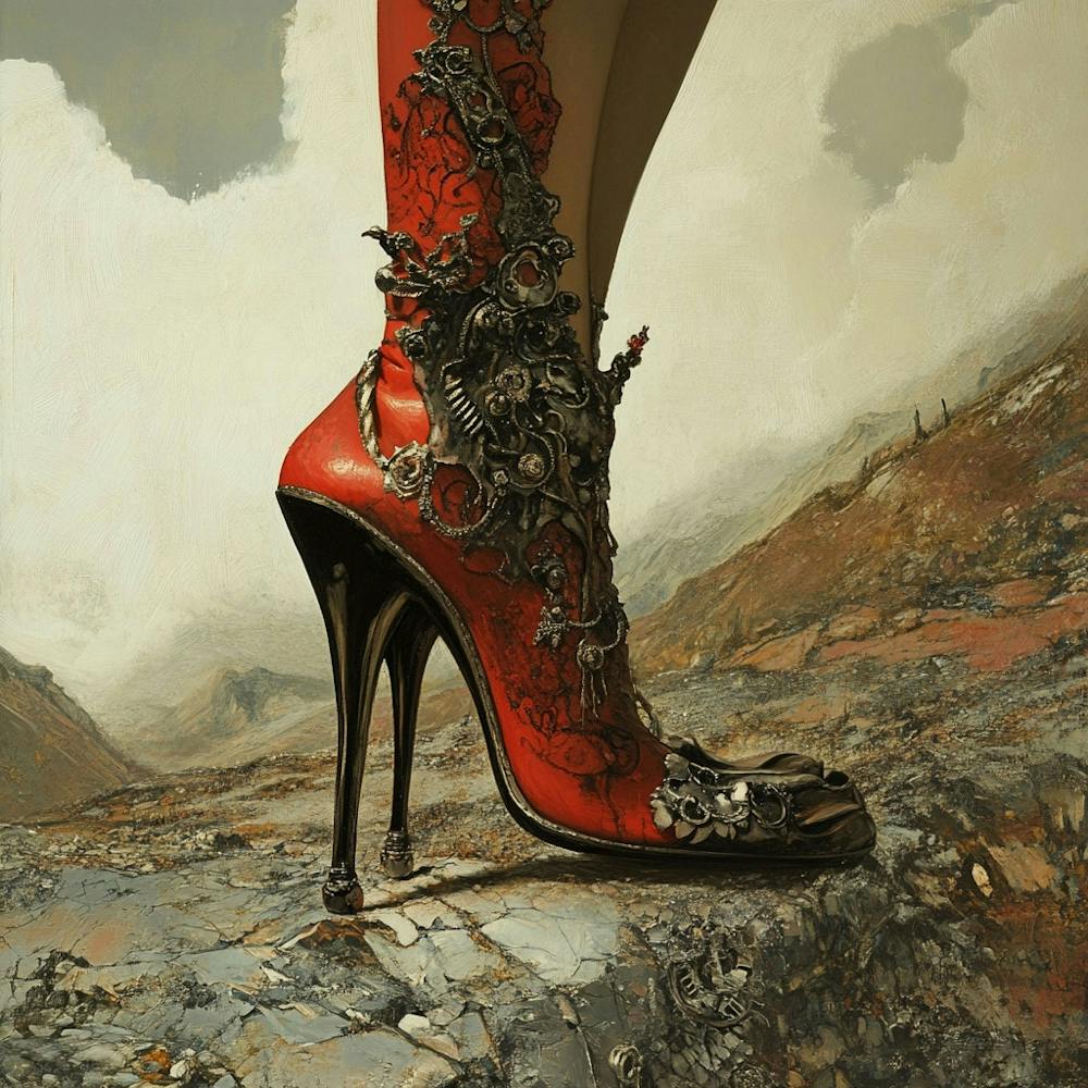 'The Red Boots'