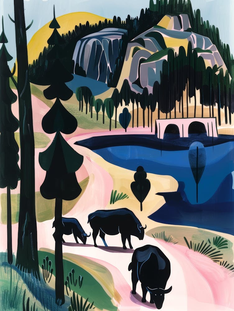Cows On The Road