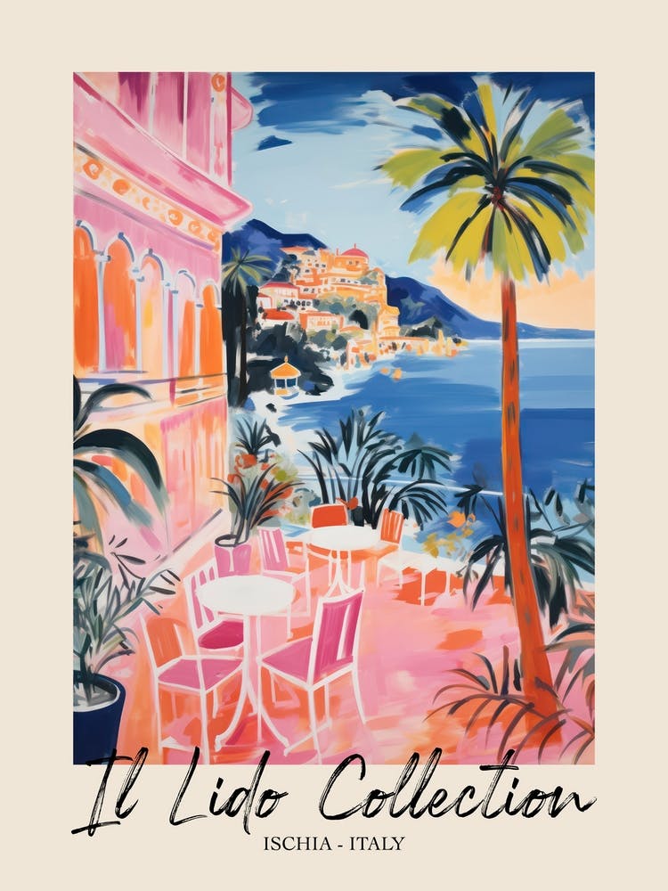 Ischia   Italy Il Lido Collection Beach Club Poster 2