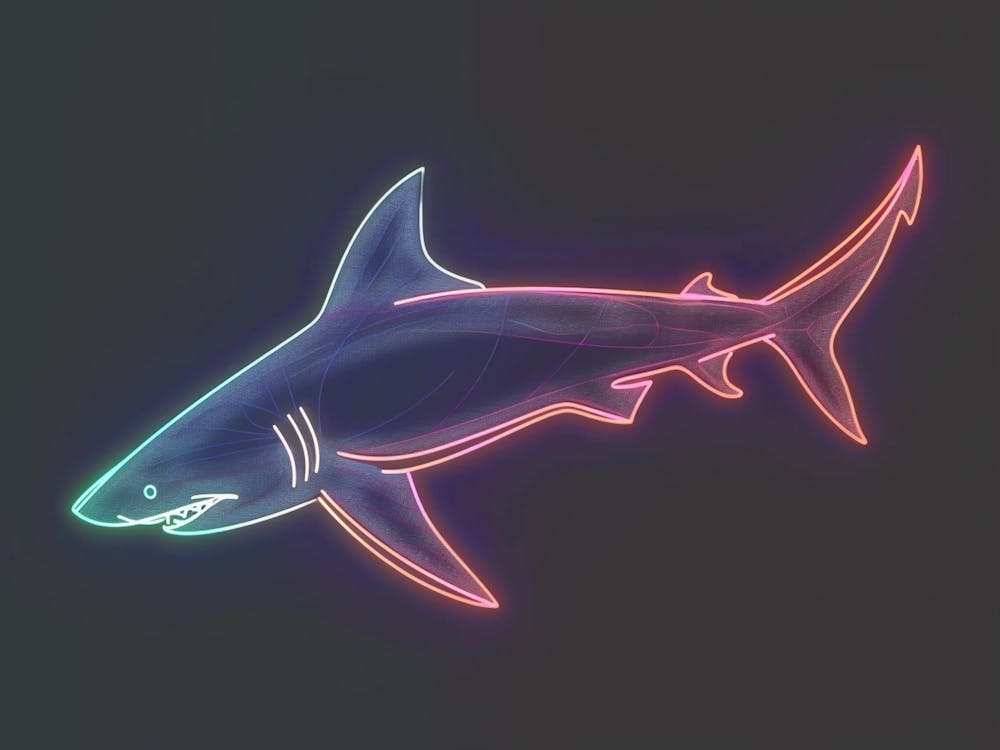 Neon Thresher Shark  7