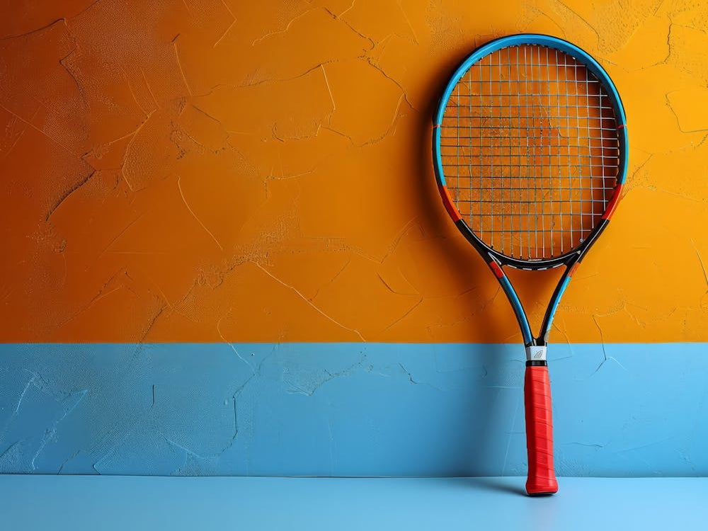 Blank Flyer Template For Tennis Colorfu