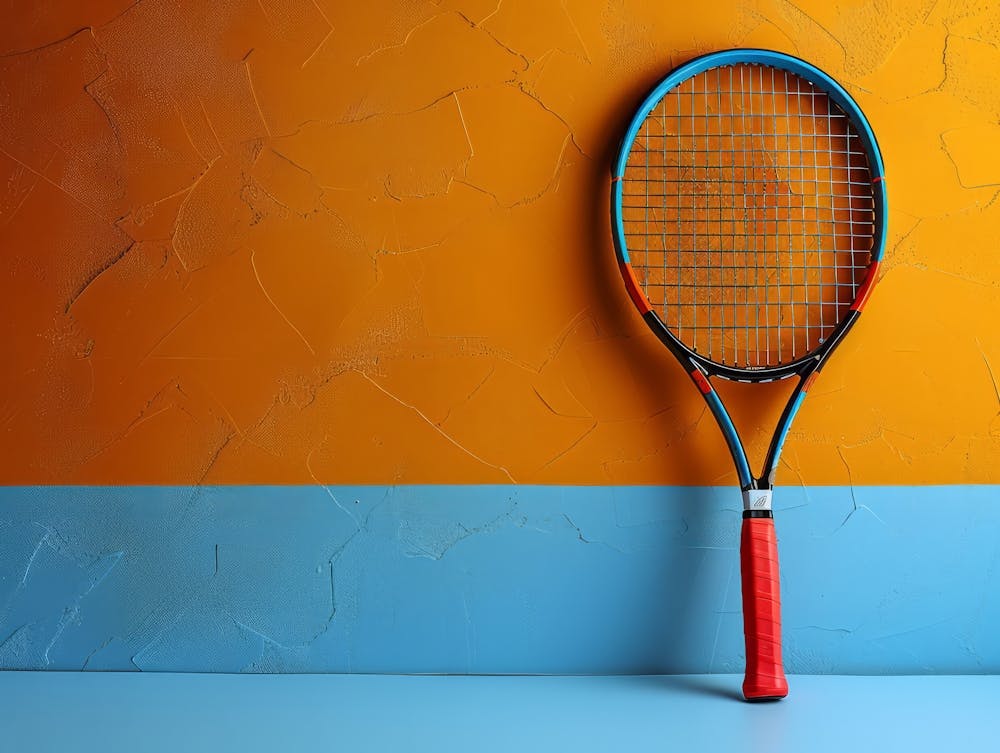 Blank Flyer Template For Tennis Colorfu