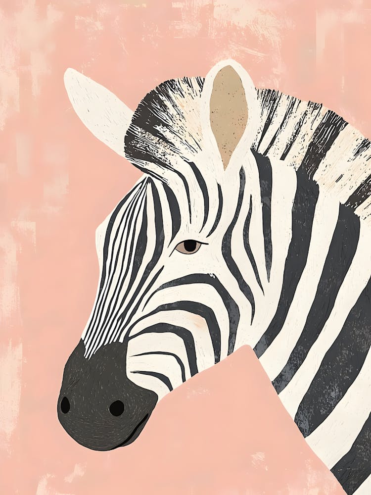 Zebra Canvas Print