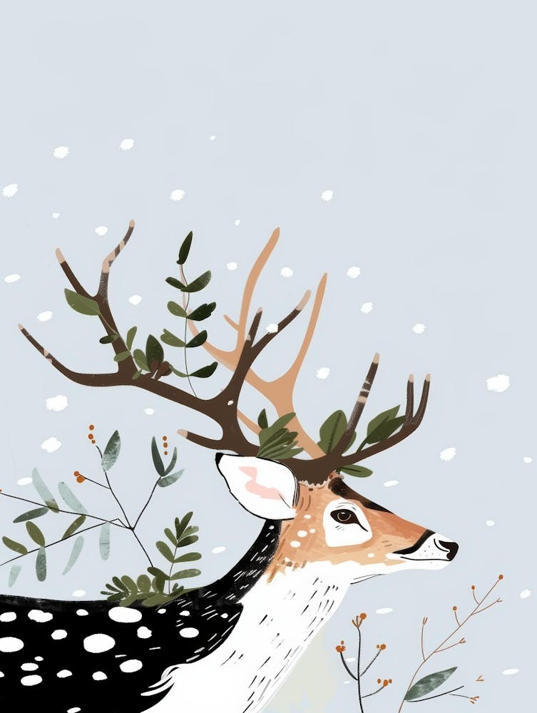 Christmas Deer 1