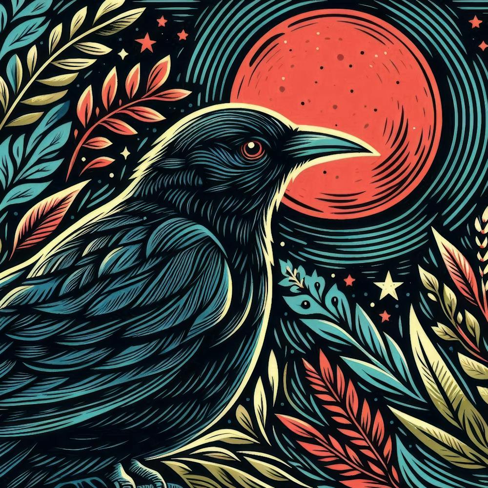 The Crow and Moon 15