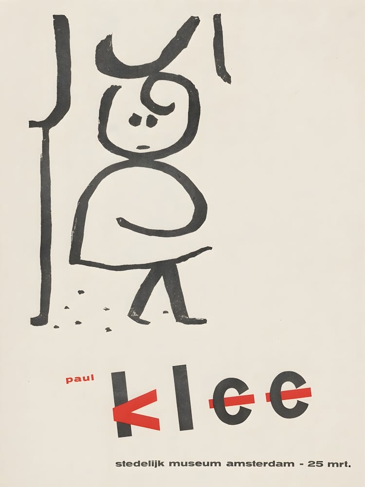 Klée Minimalist Poster