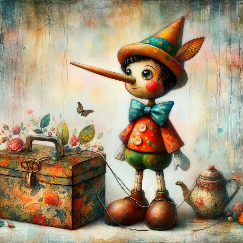 Little Boy With A Suitcase