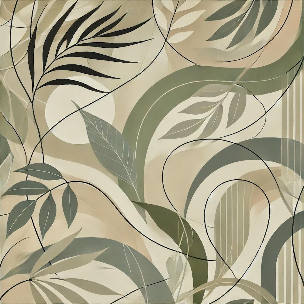 Abstract Floral Pattern