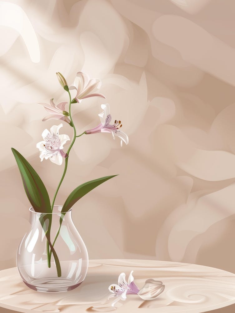 Lily In A Vase