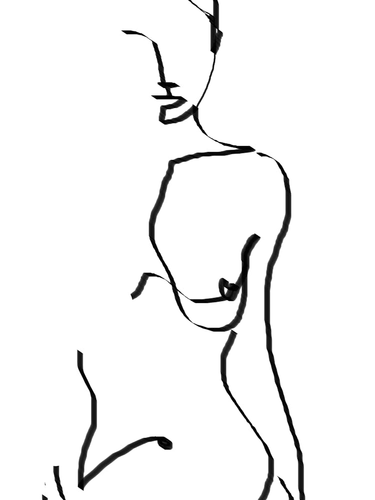 Abstract Nude