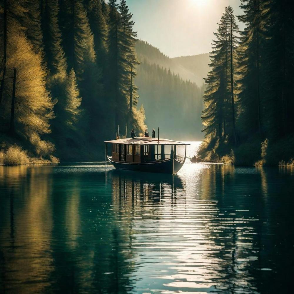 Boat On The Lake