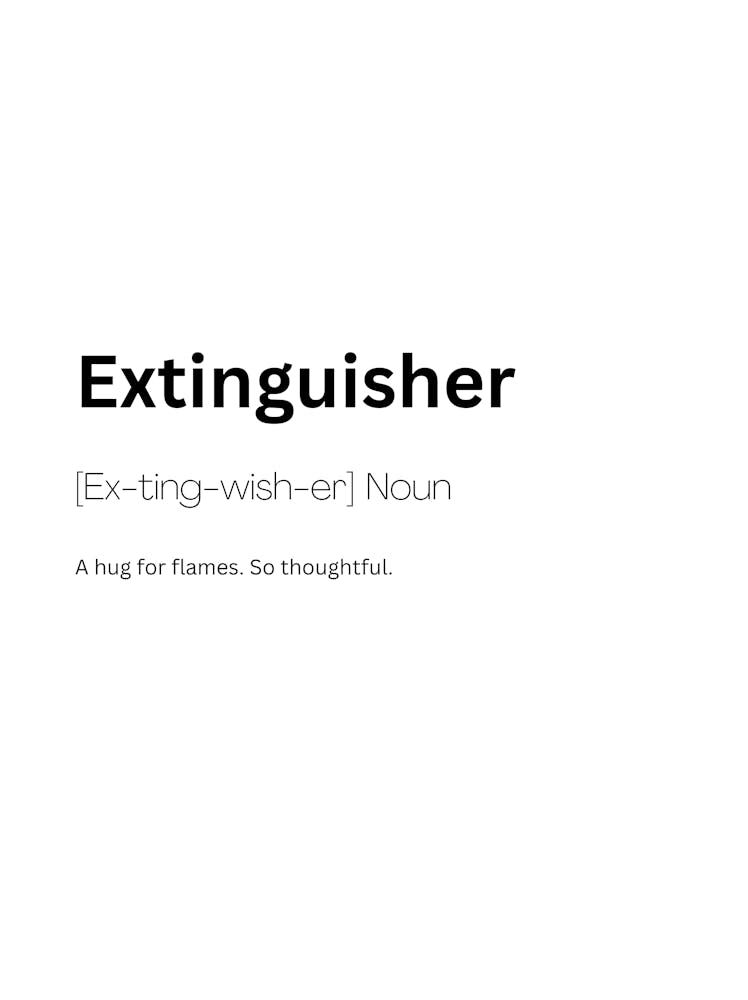 Extinguisher Definition Meaning 1