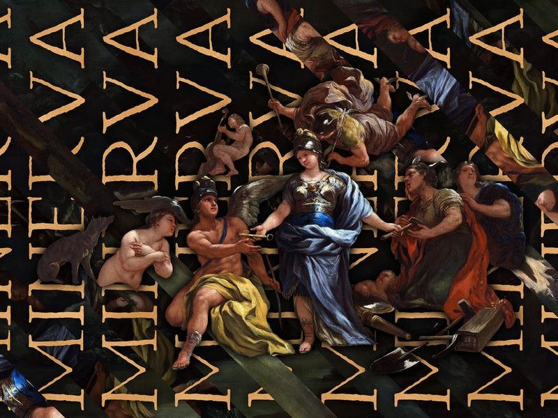 Minerva As Protectress Of The Arts And Sciences by Luca Giordano Revised