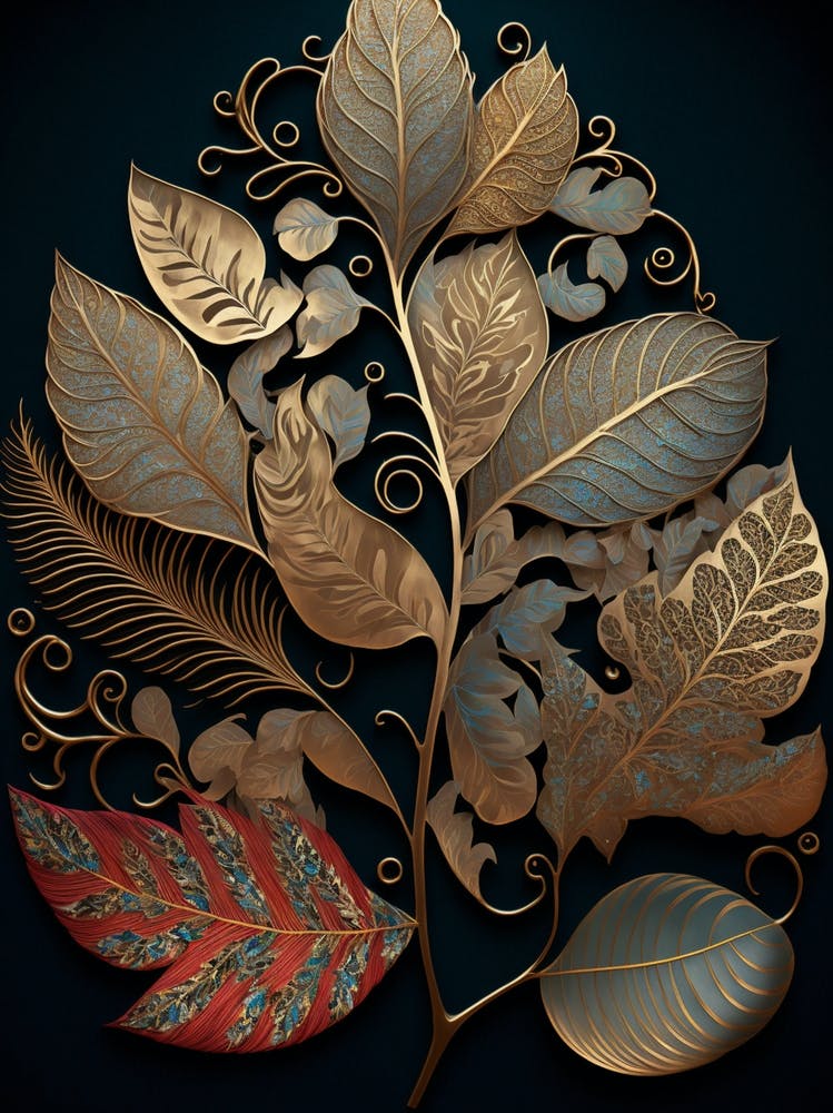 Gold Leaf 1