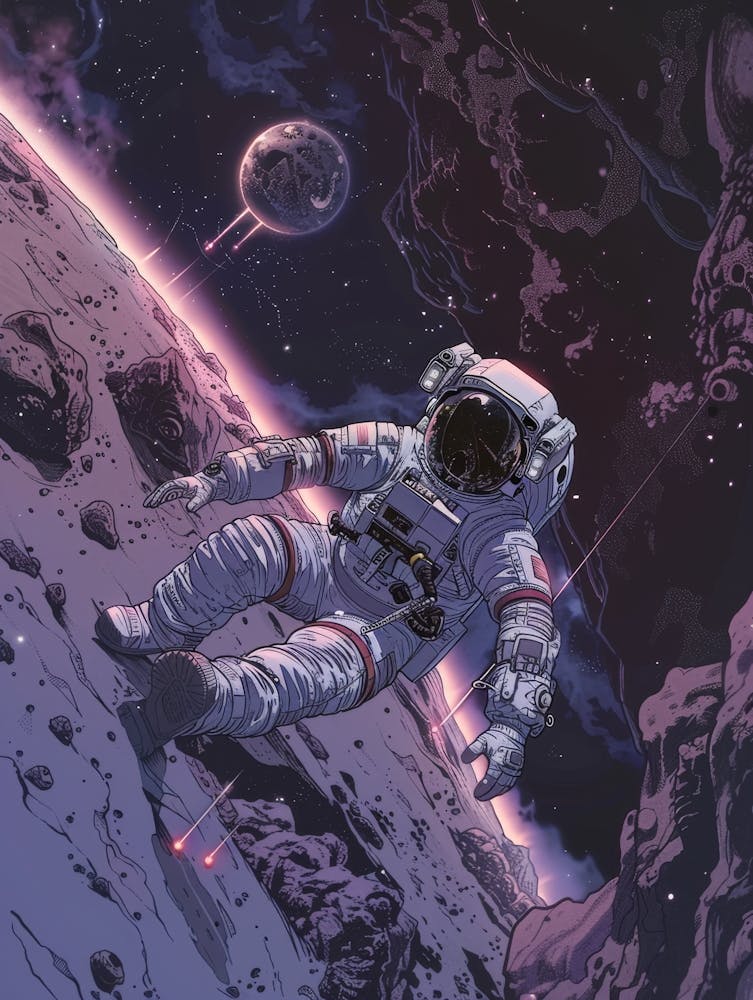 Astronaut In Space 5