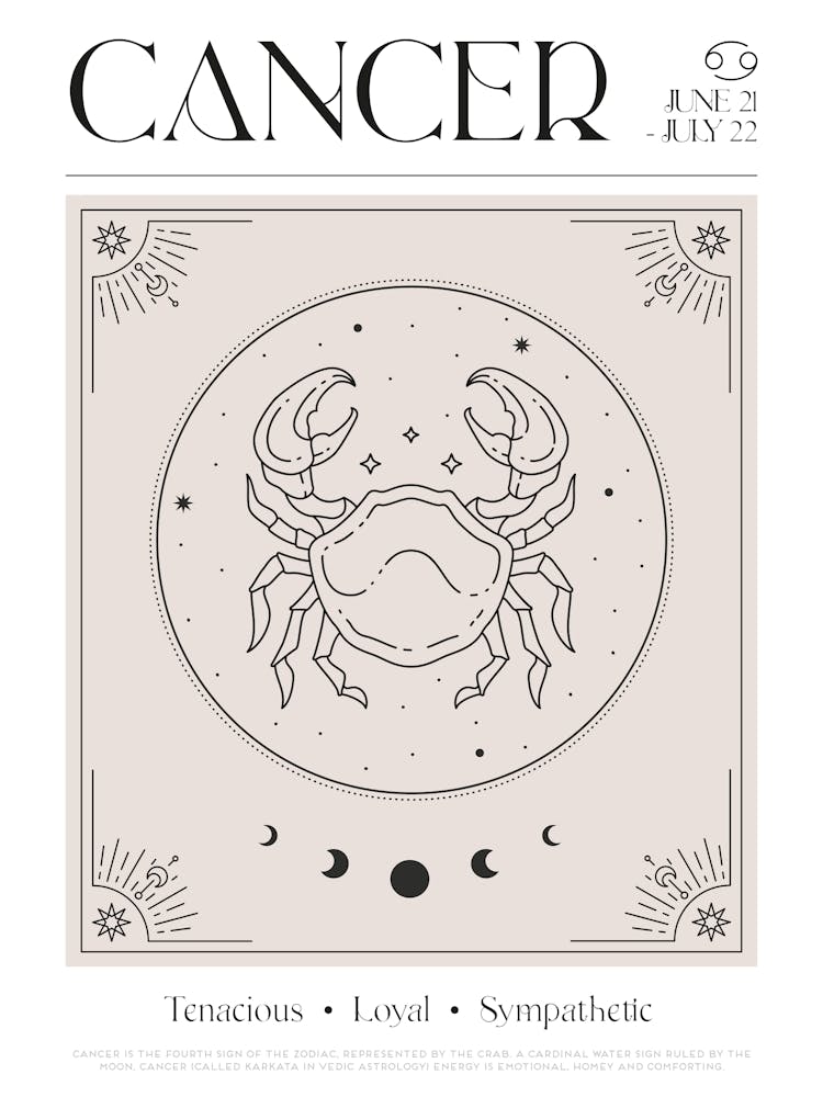 Cancer Zodiac 1
