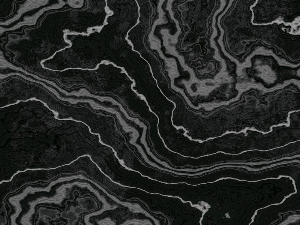 Fossil Schwarze Marmorstruktur