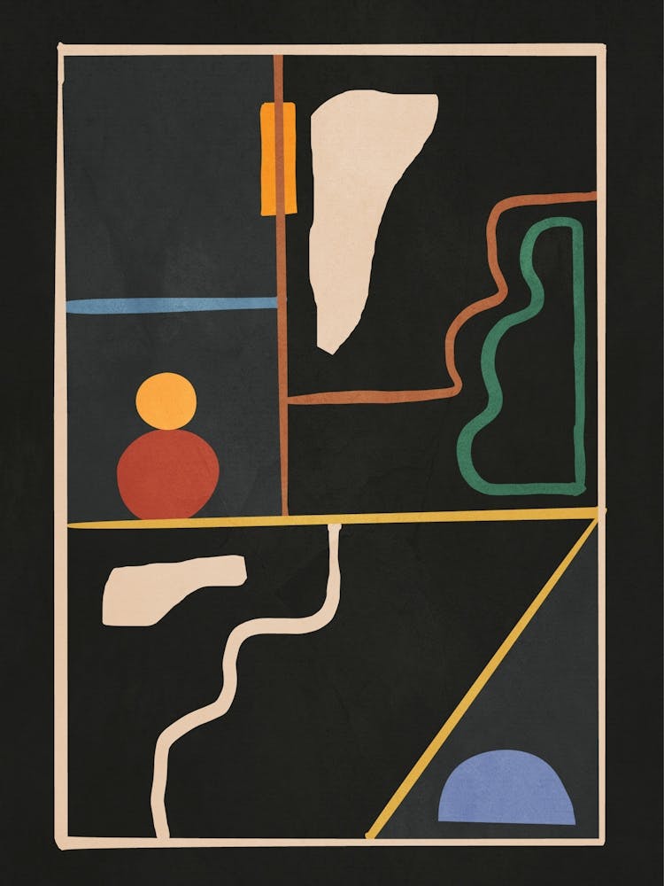 Modern Abstract Minimal Shapes 45