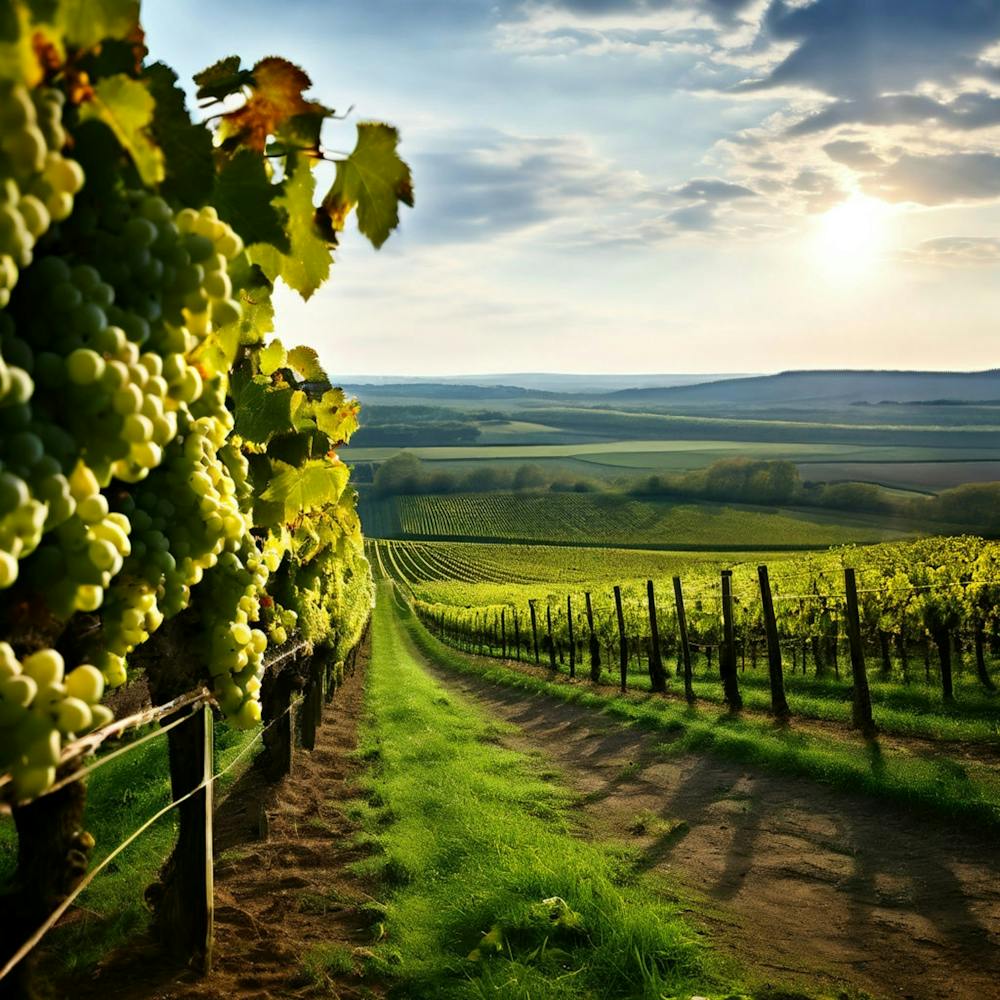 Countryside Wine Heaven Vine Green Nature Rheinland Grape Grower Eifel Spring Vinery Blan (4)