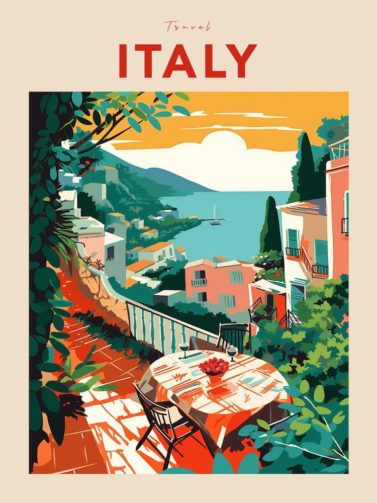 Travel Italy Poster 2
