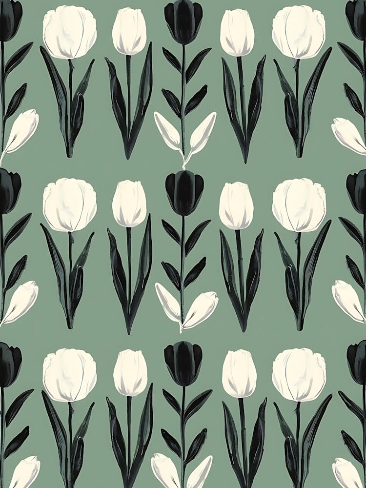 Delicate Foliage In Sage Wash