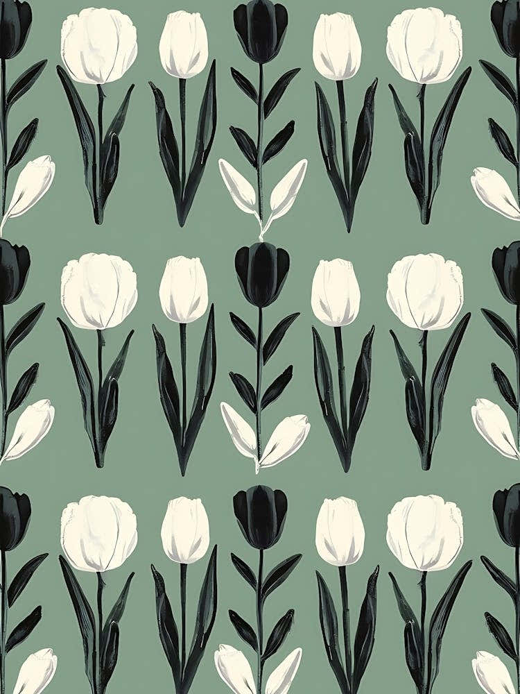 Delicate Foliage In Sage Wash