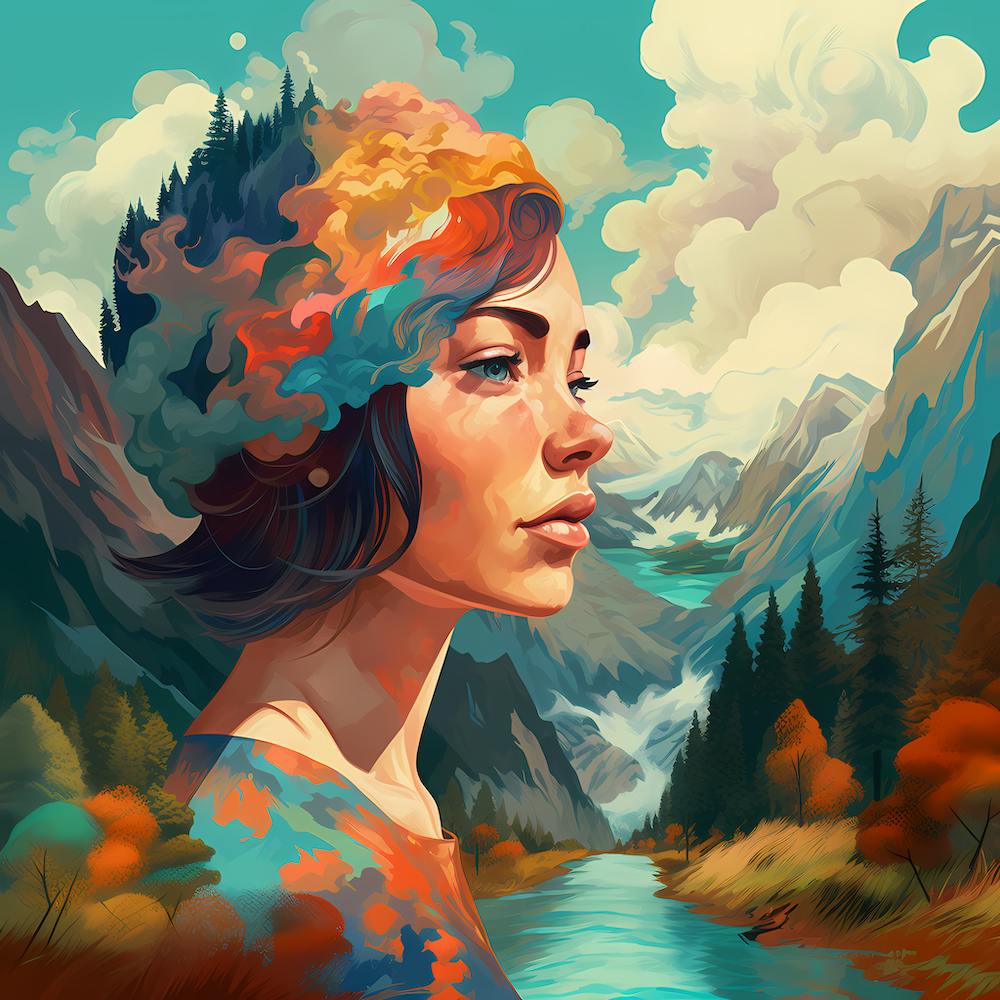Surreal Woman