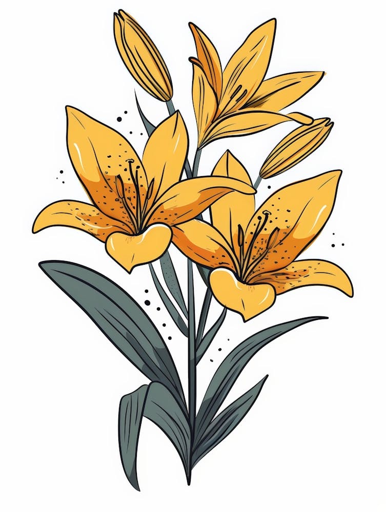 Yellow Lily 8