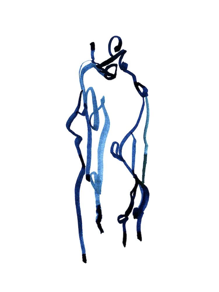 Blue Woman 6