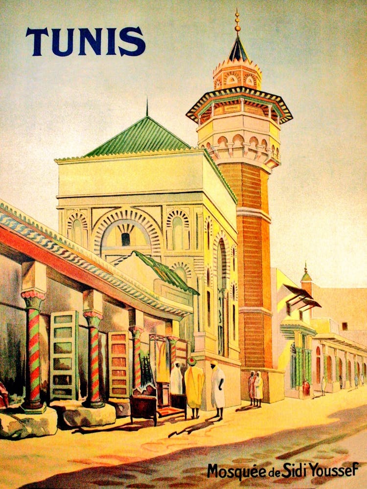 Tunisia Mosque Of Sidi Yossef