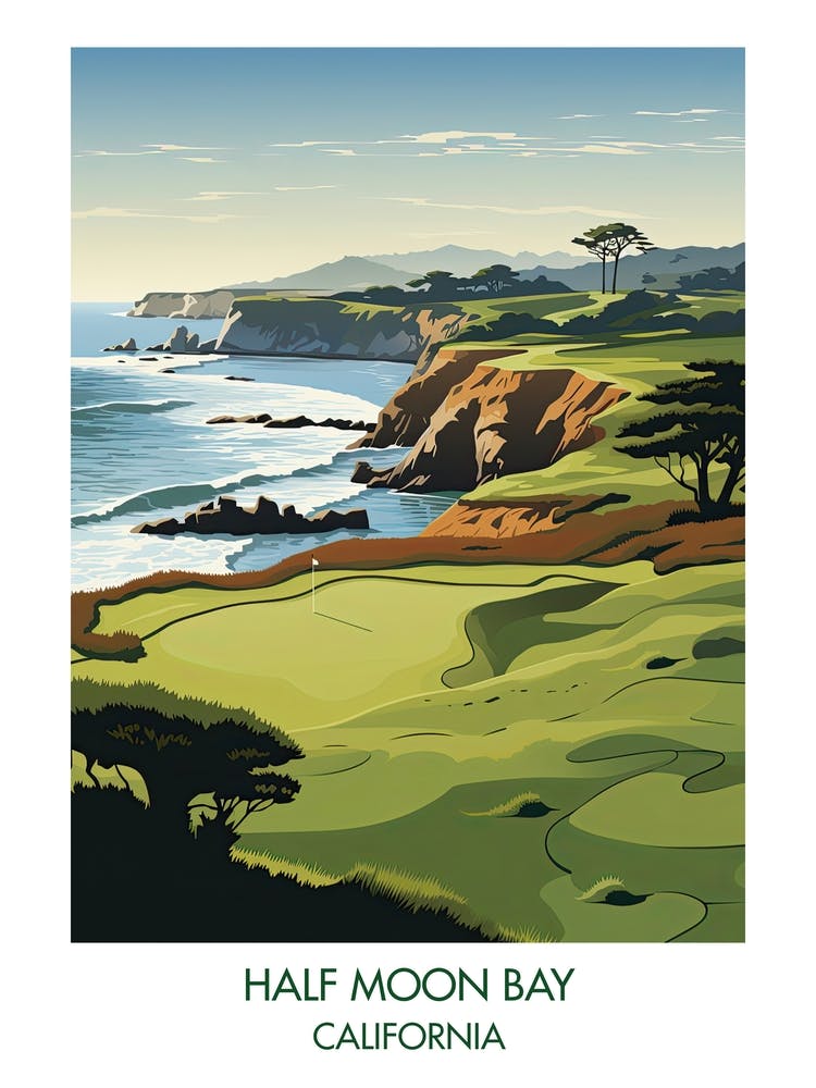 The Old Course At Half Moon Bay   California 1