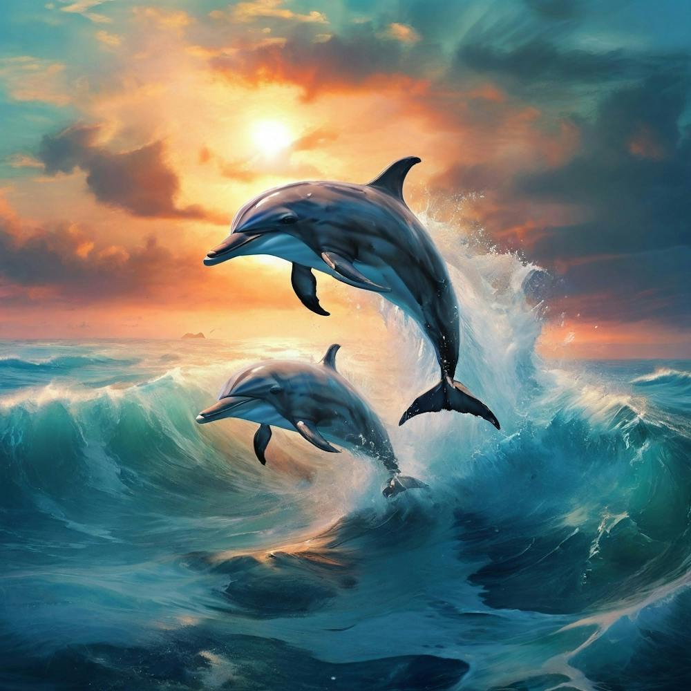 Default Pictures Of The Sea With Dolphins 2