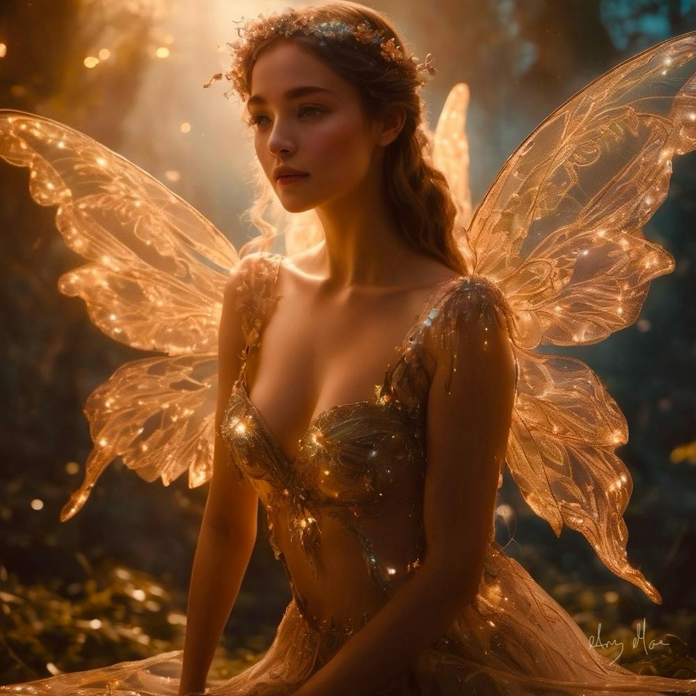 Fairy In The Forest