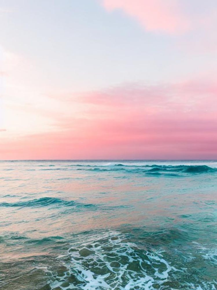 Manzanillo Beach, Cuba Pink Photography 2