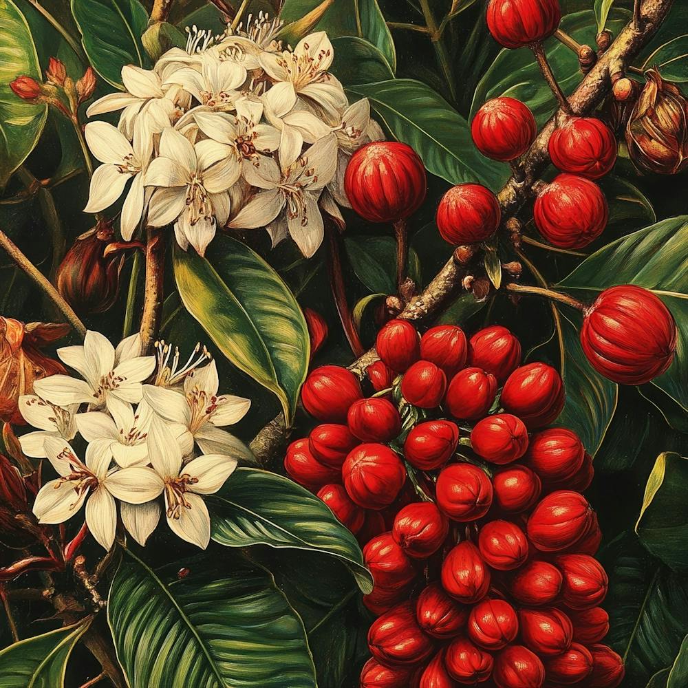 Apricots And Berries Art