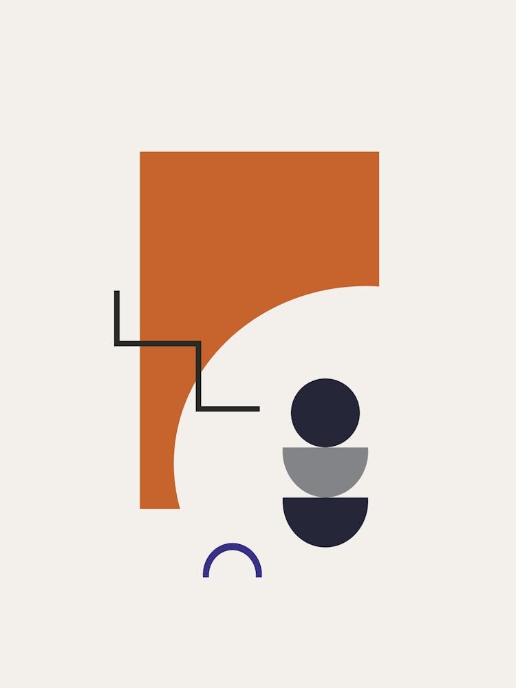 Abstract Shapes Autumn