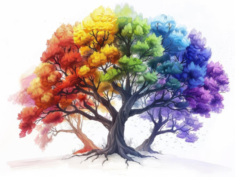 Rainbow Tree 1